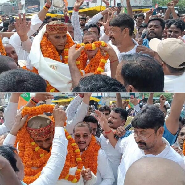 भाजपा किसान मोर्चा के प्रदेश मंत्री विवेका पाण्डेय का फरेन्दा में जोरदार स्वागत