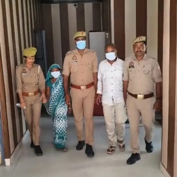 बृजमनगंज पुलिस ने 3 किलो 100 ग्राम अवैध गांजा के साथ पति-पत्नी को किया गिरफ्तार